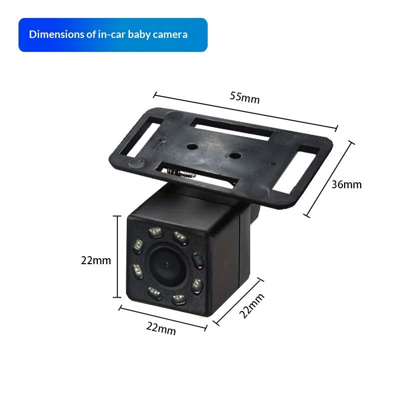 In-car HD Display Baby Monitor